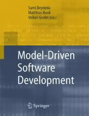 The front cover of Model-Driven Software Development