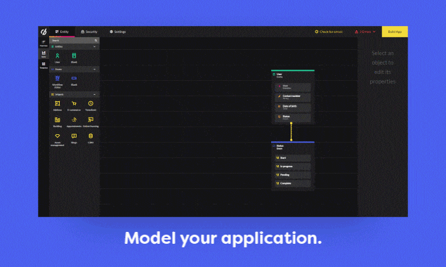 Model your application