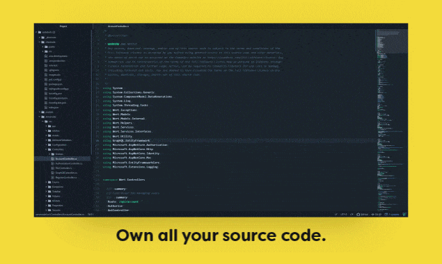 Own all your source code